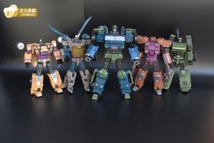 JINBAO Bruticus Warbotron & PREDAKING Feral Rex Oversized Transform Figure