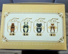 Full Case of Cute Pets/Animals Clasping Hands/Praying Resin Figurines (8 Total)