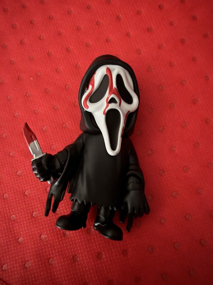 CultureFly Scream Ghost Face Mystery Vinyl Figure Bloody Ghost Face With Knife