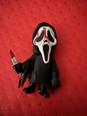 CultureFly Scream Ghost Face Mystery Vinyl Figure Bloody Ghost Face With Knife