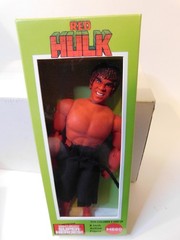 Mego 8″ Action Figure Custom Marvel Comics Avengers Red Hulk Boxed