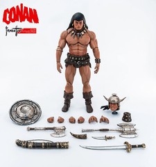 FRAZETTA CONAN BARBARIAN, HORSE, RED SONJA, TROLL SPIDER WARRIOR THUNDER LIZARD