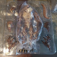 LooseCollector The Crypt Great Wolves Complete Set of 4 Figures Used