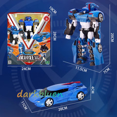Tobot V GD CAPTAIN ZACK Sports Car Transforming Robot Vehicle Action Toy 7.9″