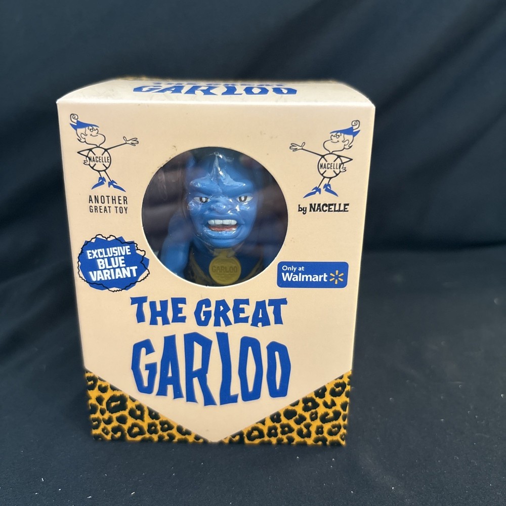 THE GREAT GARLOO BLUE WALMART EXCLUSIVE LIMITED EDITON MONSTER FIGURE NIB RARE
