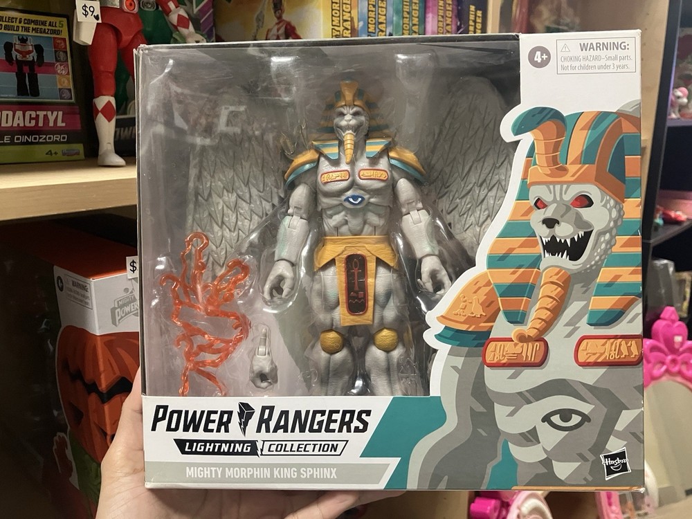 Power Rangers Lightning Collection Mighty Morphin King Sphinx 8”