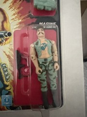 1983 Hasbro G.I. Joe Gung Ho Complete Reproduction Card