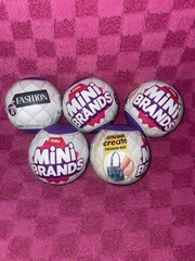 Zuru Mini Brands FASHION Series 4 Bundle LOT of (5) Balls