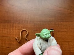 Vintage Kenner 1980 Star Wars Yoda No COO Kader Factoy Mold Late Run