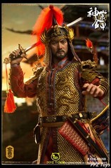 Kong Ling Ge Emperor of Ming Dynasty 1/6 WanLi Zhu Yijun Golden Armor KLG-R026B