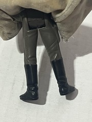 VINTAGE KENNER STAR WARS RETURN OF THE JEDI HAN TRENCH NON CAMO LAPEL 100% OG