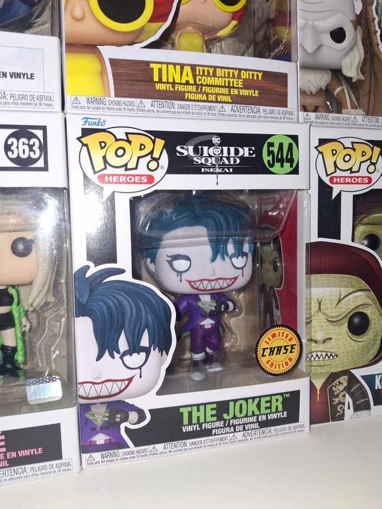 NEW THE JOKER – Suicide Squad Isekai – CHASE Funko POP! Heroes #544 Figure