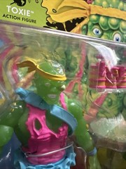 Super7 Toxic Crusaders Toxie Action Figure Glow in Dark w/ Flag Barrel
