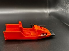Vtg 1985 1980’s M.A.S.K. Orange Gator Hydroplane boat with gun accessory Kenner