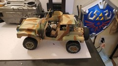 Custom G.I. Joe Cobra Joytoy Ranger Armored Vehicle Truck 1/16 1/18