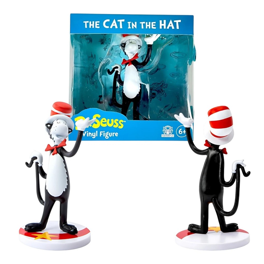 Dr Seuss The Cat in the Hat CultureFly Vinyl Figure Collectible New