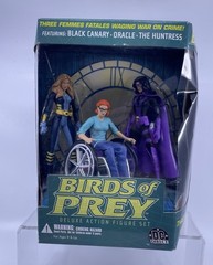 BIRDS OF PREY Black Canary Oracle Huntress action figure set – DC Direct Batgirl