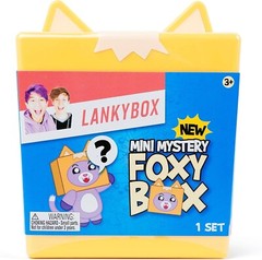 Lankybox Mini Foxy Mystery Surprise Box Ages 3 and Up Includes Figures Box