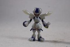 Medabots Silver ROKUSHO Robot 2.5” Figure Toy 2001 Hasbro Takara
