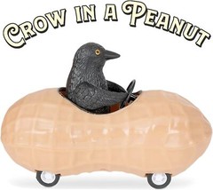 Crow in a Peanut – Cute Pullback Racing Car Child Toy – Archie McPhee