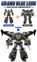 Metal Cardbot W Grand Blue Leon Dark Edition Blue Cop W Blaion Set Korea