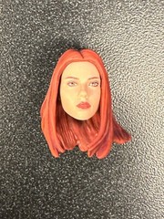 Marvel Legends BLACK WIDOW (HEAD STRAIGHT HAIR) 6″ Scale MINT (WINTER SOLDIER)