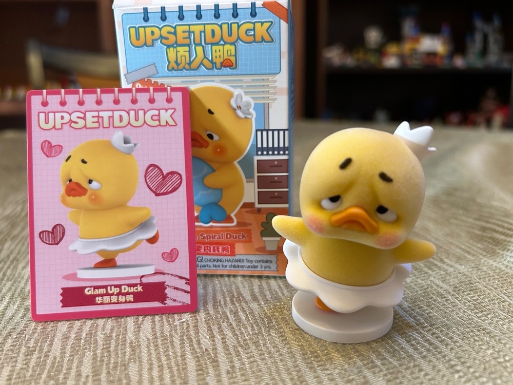 New Upsetduck Stop the Spiral Duck Blind Box Mini Figure – Glam Up Duck