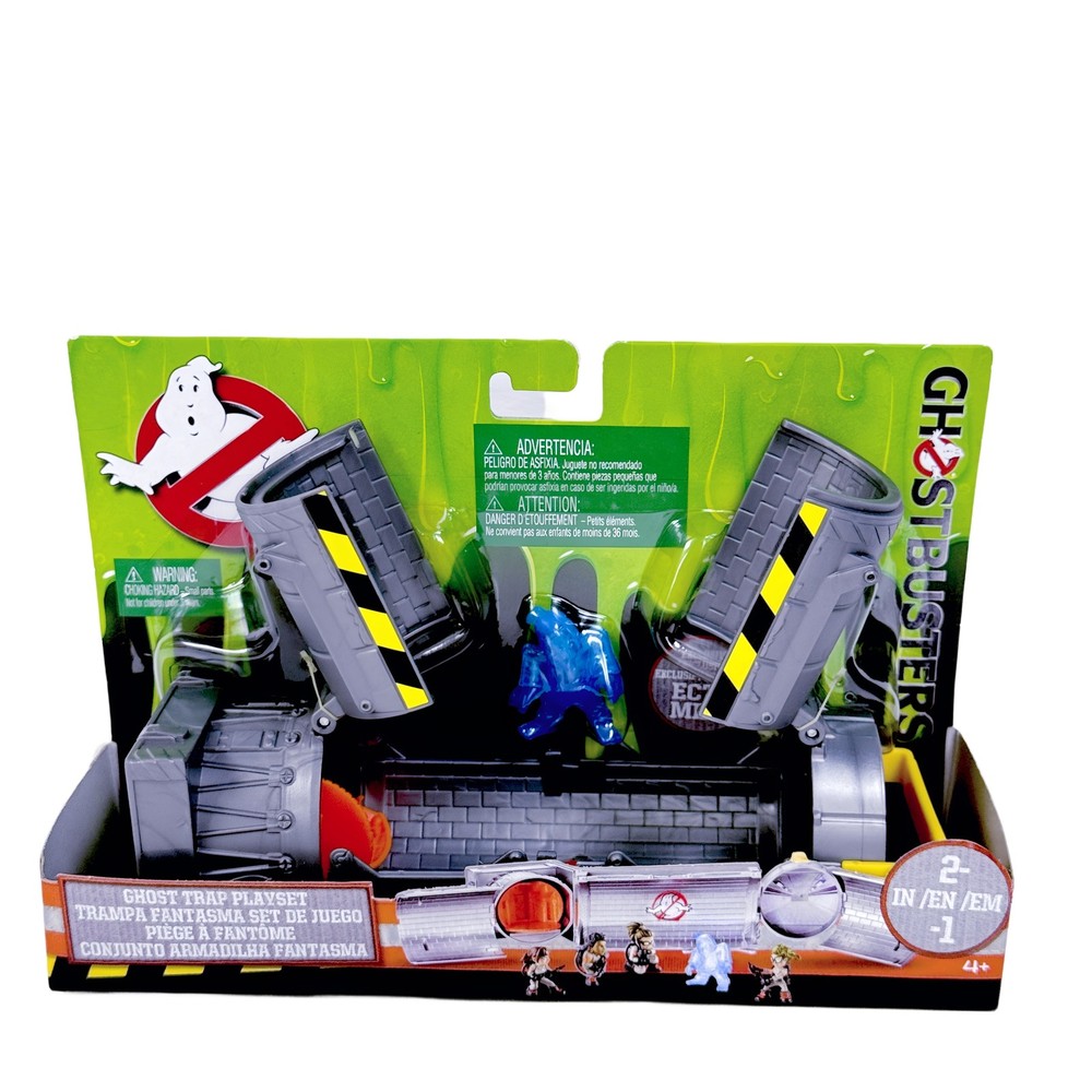Ghostbusters Ghost Trap Subway Playset Ecto Mini Figure Case Kids Toys Ages 4+