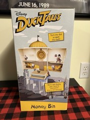 Disney Ducktales Uncle Scrooge Money Bin Vault Sealed Duck Tales Damaged Box