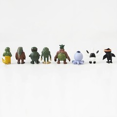 24PCS Set Italian Brainrot Tung Tung Sahur Shark Tralalero Tralala Action Figure