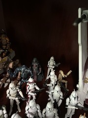 HUGE Star Wars Clone Wars Army Lot 100+ Figures Clone Troopers Commanders Droids