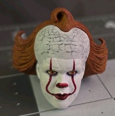 NECA IT Welcome to Derry Fodder Ultimate Pennywise 7″ Figure HEAD 4