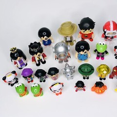 25 pcs Assort of Ryan World Mini Action Figure Gus Gator Bonkers Toy King Queen