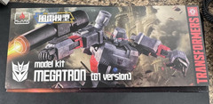 FLAME TOYS 2024 TRANSFORMERS G1 MEGATRON 6″ FURAI MODEL KIT ROBOT