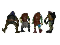 2014 Teenage Mutant Ninja Turtles 5″ Action Figures Paramount Pictures Lot of 4