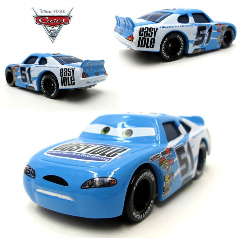 Disney Pixar Cars No.51 No.73 No.92 No.Racer Diecast Model Car Toy 1:55 Kid Gift