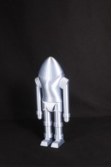 Earth vs the Flying Saucers Robot Figure Classic Sci-Fi Movie Collectible