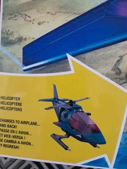 The Loyal Subjects M.A.S.K. High Tech Helicopter Vehicle with Miles Wolf Mayhem