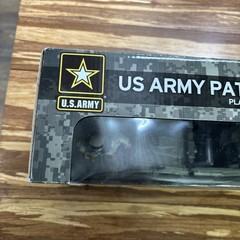 New Excite U.S. Army Military Jeep Patrol Vehicle Soldier Set