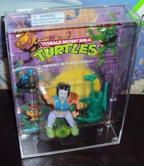 TMNT CASEY 1989 SERIES #2 THIS SALE IS FOR A EMPTY ACRYLIC CASE ONLY NO TOYS
