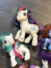 Large Lot Of Vintage My Little Pony- Various Years 80s-2000s