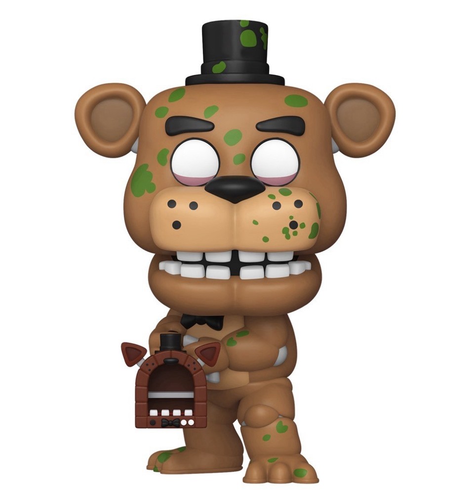Funko Pop! Fusion, Freddy Fazbear with Pizza Launcher #1096 CHASE w/ Protector