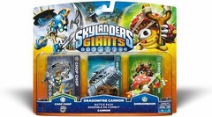 Skylanders Giants Battlepack #1 – Chop Chop – Dragonfire Cannon – Shroomboom