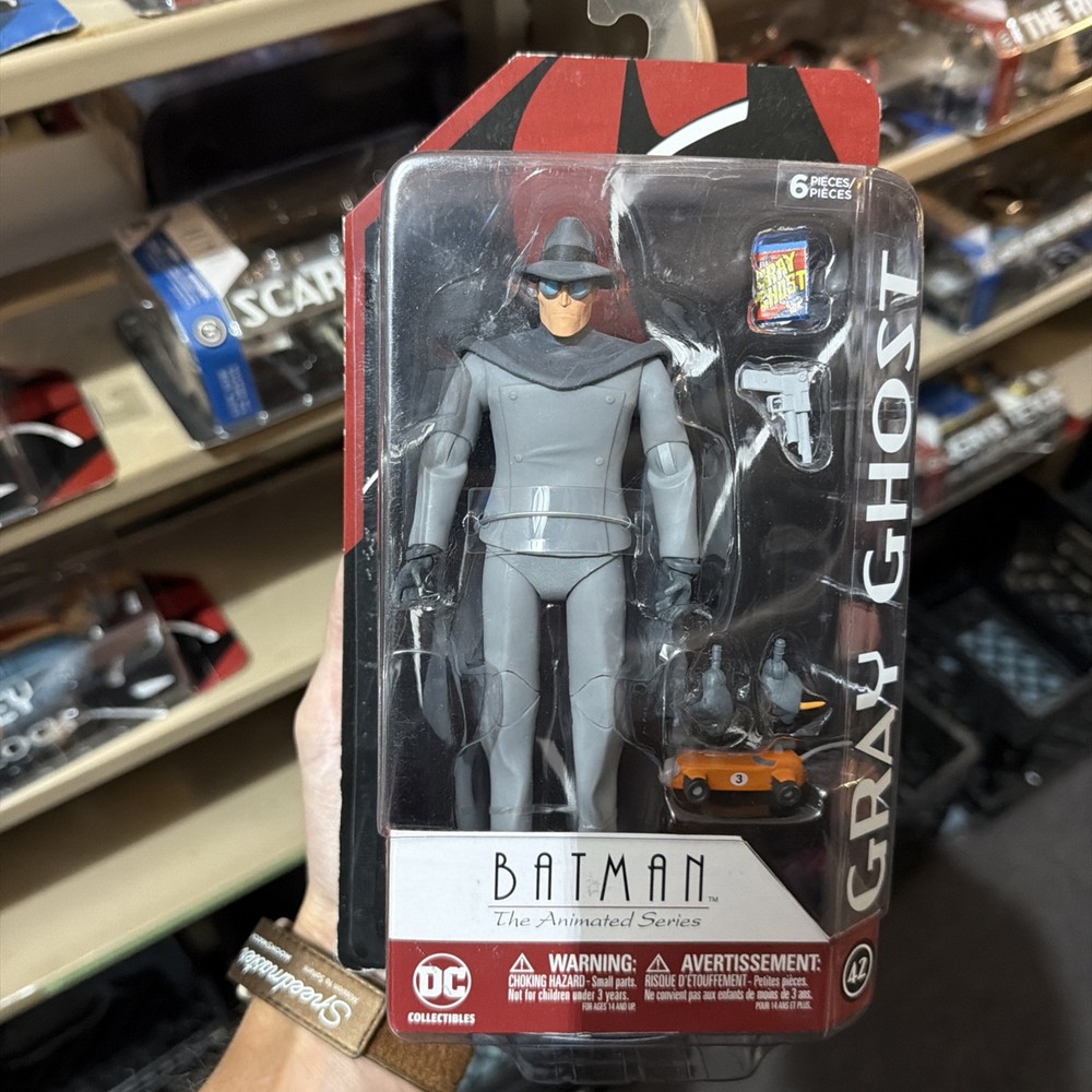 Batman The Animated Series GRAY GHOST Action Figure #42 DC Collectibles