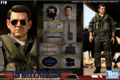 Shining Toys F18 1/6 Top Gun Navy Pilot Collectible Action Figure Model New