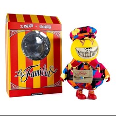 Ron English J. Balvin MC Energia Grin 10″ Vinyl Art Figure La Familia Popaganda