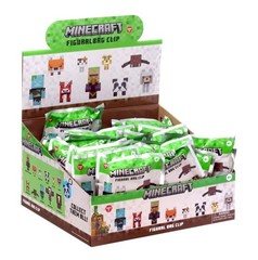 Minecraft 3D Figural Bag Clip Series 2 Mystery Pack of 3 Blind Bags