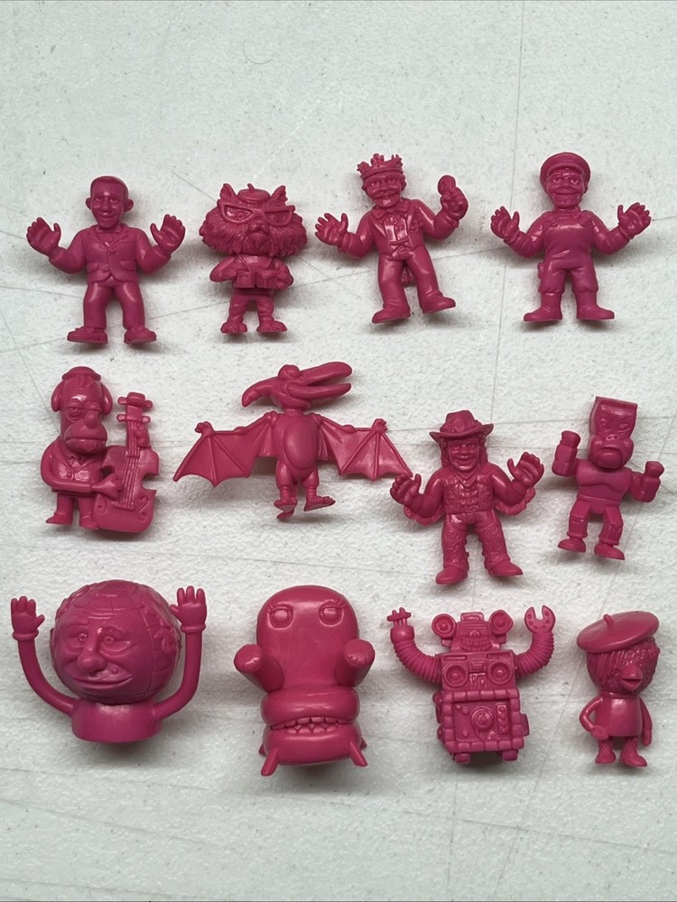 Pee-wee’s playhouse Keshi Surprise Super 7 Figures pink full set of 12, muscle