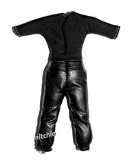 Mezco One:12 Blade – SHIRT & MOTORCYCLE PANTS (Sewn Together) 1/12 Scale