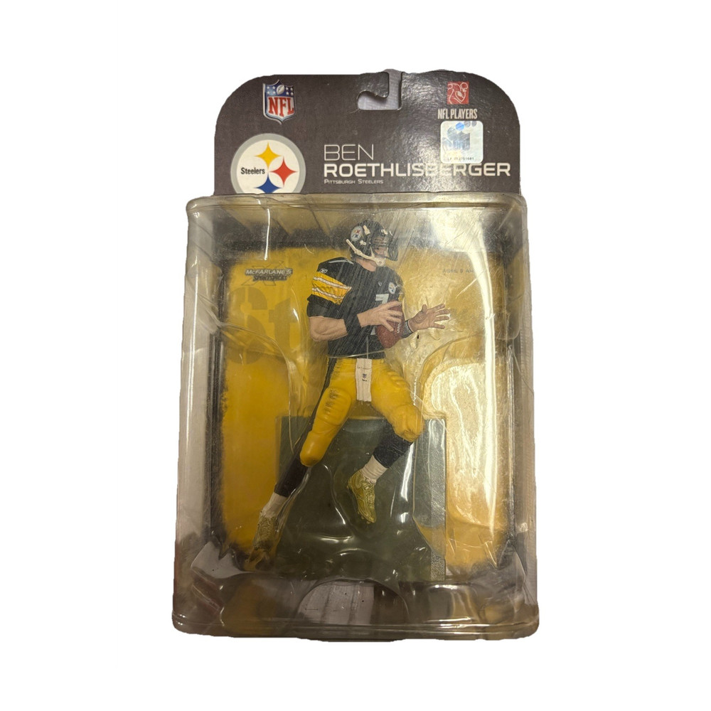 McFarlane Toys Ben Roethlisberger NFL Sports Picks Football Action Figure 2008